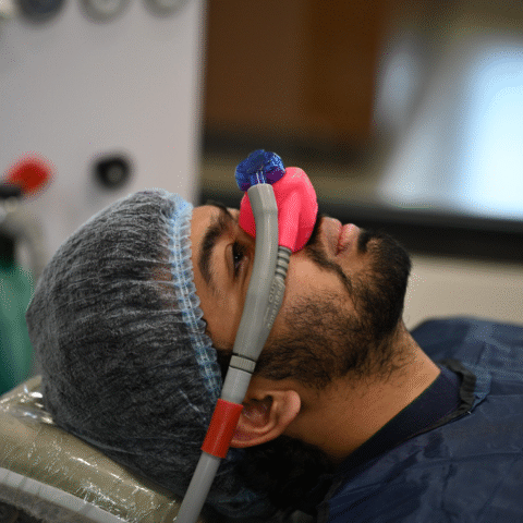 nitrous oxide inhalation sedation for painless dentistry