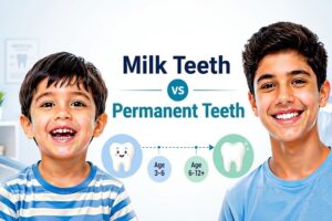 Milk Teeth vs Permanent Teeth: A Parent’s Complete Guide to What Changes and When
