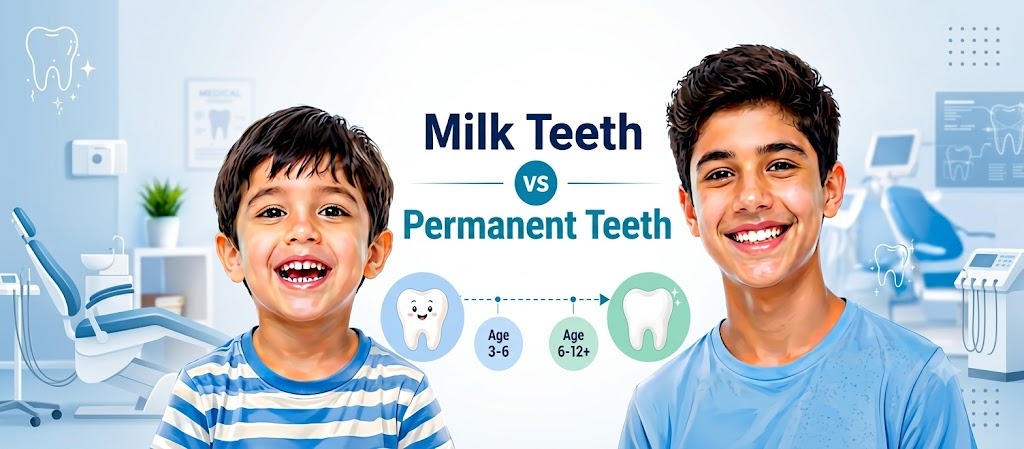 Milk Teeth vs Permanent Teeth: A Parent’s Complete Guide to What Changes and When