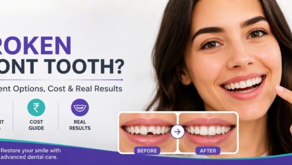 Broken Front Tooth? Treatment Options, Cost & Real Results