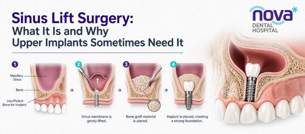 Sinus Lift Surgery: What It Is and Why Upper Implants Sometimes Need It