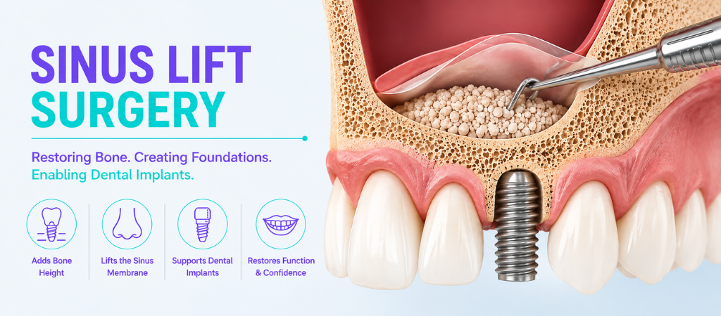 Sinus Lift Surgery: What It Is and Why Upper Implants Sometimes Need It