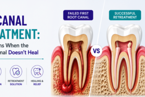 Root Canal Retreatment: What Happens When the First Root Canal Doesn’t Heal