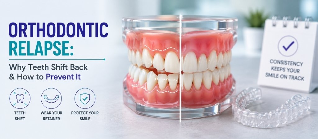 Orthodontic Relapse: Why Teeth Shift Back and How to Prevent It