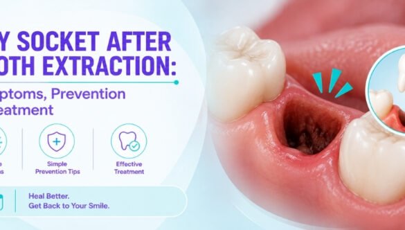 Dry Socket After Tooth Extraction: Symptoms, Prevention & Treatment